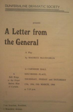 1966 DDS A spring A Letter from the General programme