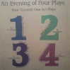 2004 DDS A spring An Evening of Four Plays poster