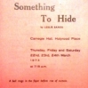 1973 DDS A spring Something to Hide programme